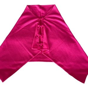 Lilly Pulitzer Pink Harp Cashmere Wrap with Bows NWT